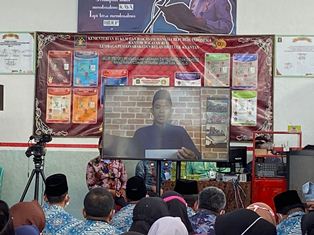 UAS Isi Tausiyah Virtual Kepada Petugas & Warga Binaan Lapas Teluk Kuantan 
